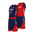 Custom All-Star Reversible Basketball Uniform - 185 London