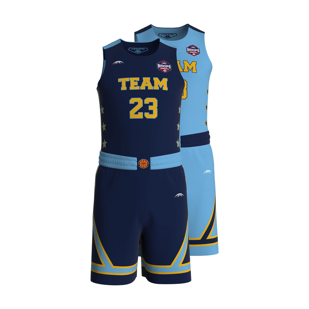Custom All-Star Reversible Basketball Uniform - 188 All Star 