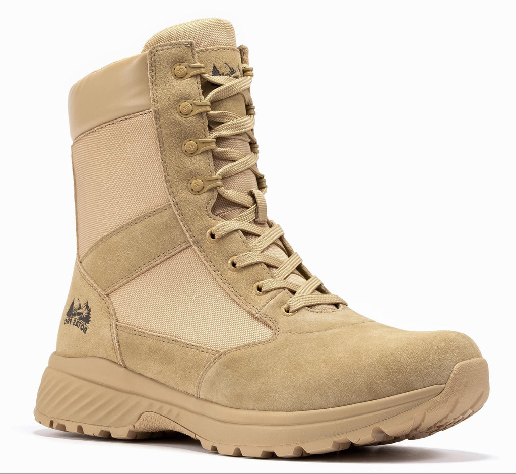 Pro Sand Men's 8 inch Side Zipper Military Tactical Boots BP701