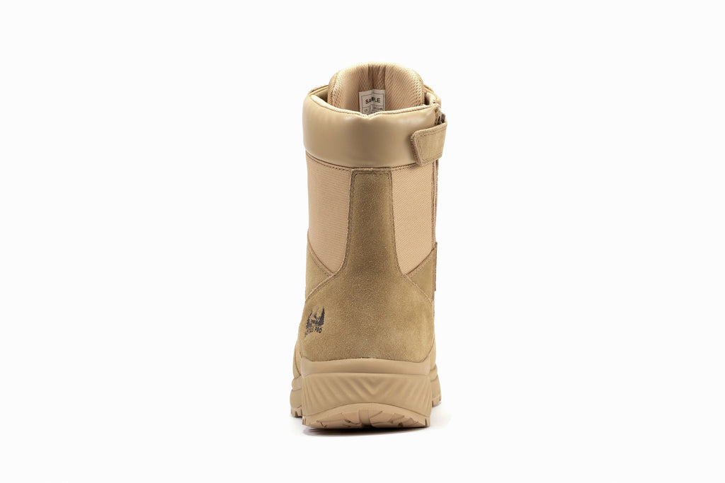 Pro Sand Men's 8 inch Side Zipper Military Tactical Boots BP701