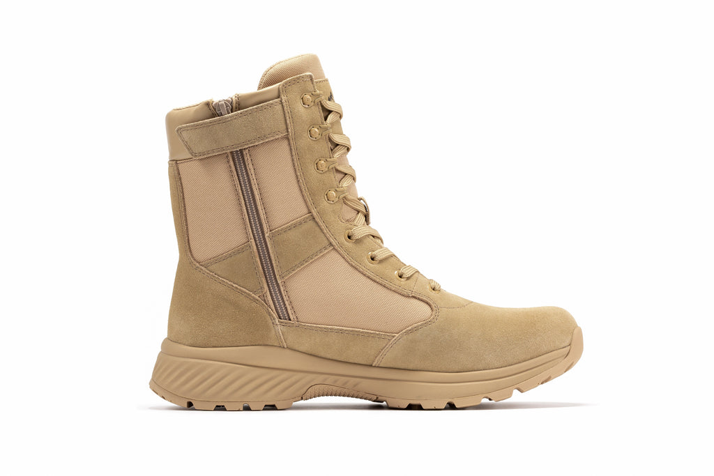 Pro Sand Men's 8 inch Side Zipper Military Tactical Boots BP701