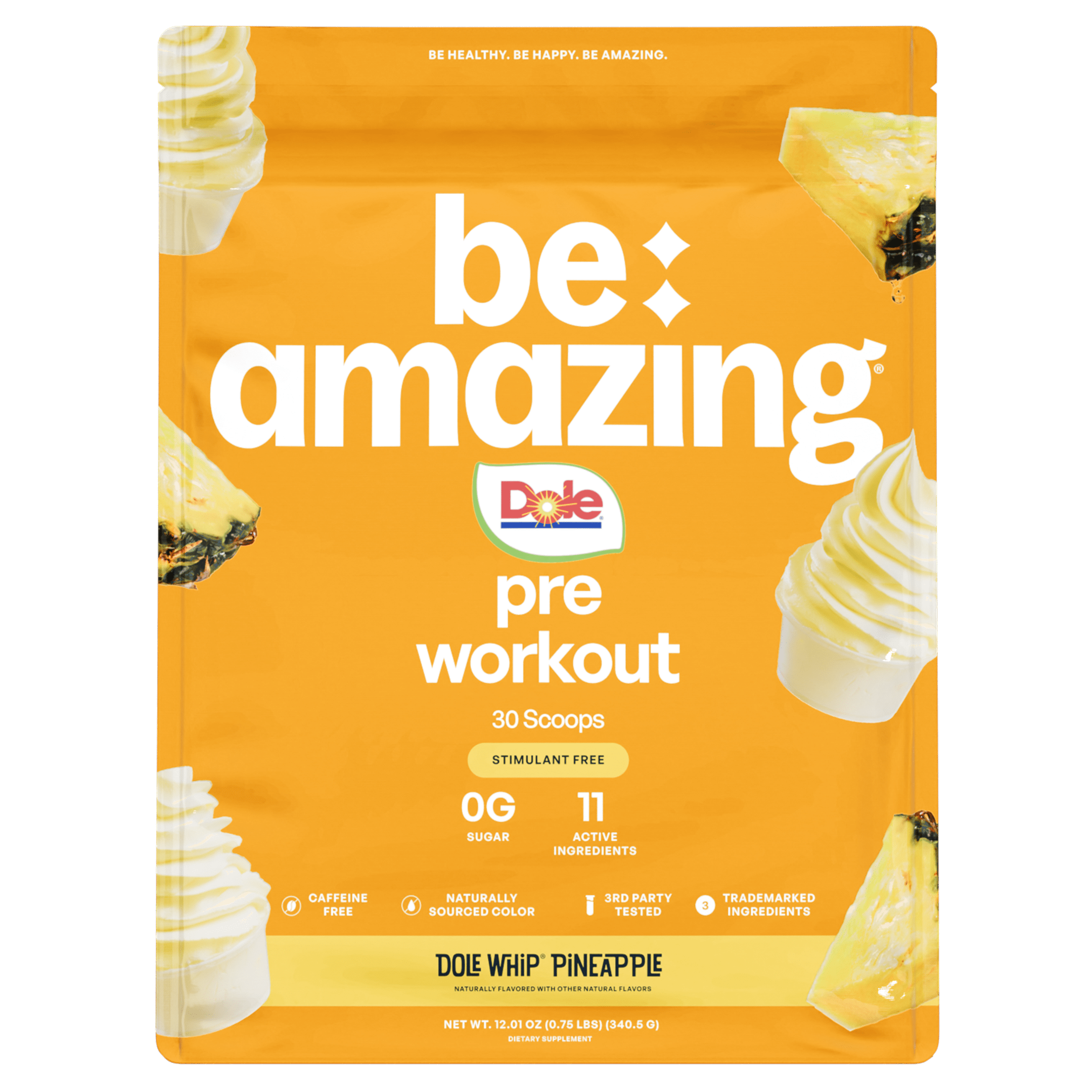 stimulant-free pre-workout