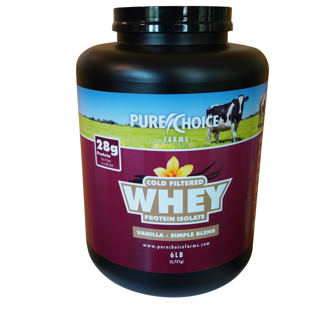Whey Protein Isolate with Organic Vanilla 