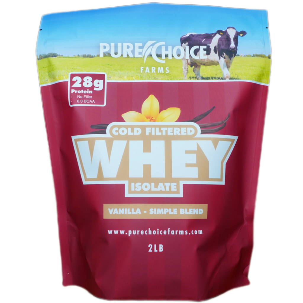 Whey Protein Isolate with Organic Vanilla 